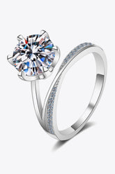 3 Carat Moissanite 6-Prong Ring - Shah S. Sahota